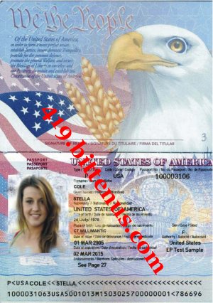 Mis Stella Cole passport